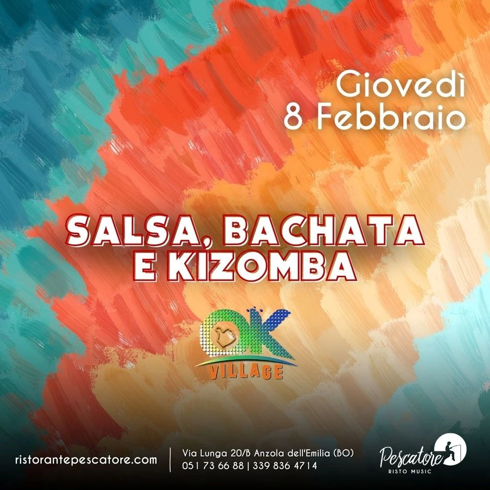 Salsa + Bachata + Kizomba