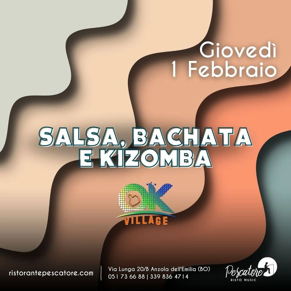 Salsa + Bachata + Kizomba